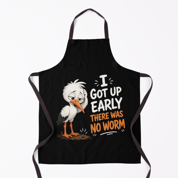 Item preview, I Got Up Early There Was No Worm designed and sold by TheEndDesign.
