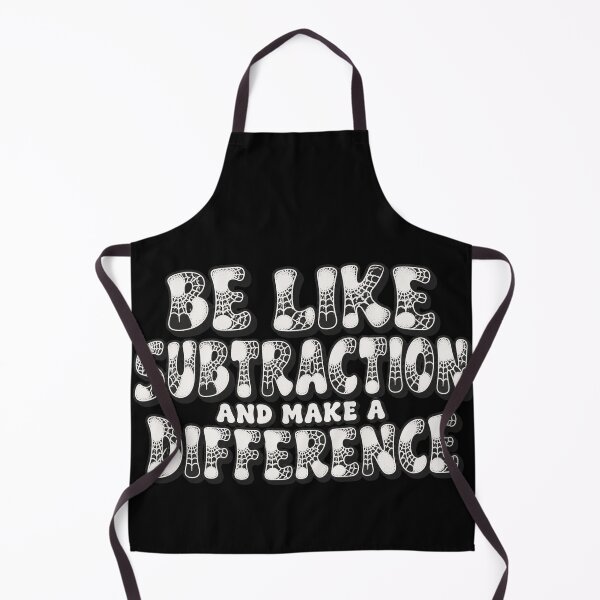 Item preview, Be Like Subtraction and Make a Difference – Spider Web Math Quote designed and sold by creativebymateo.