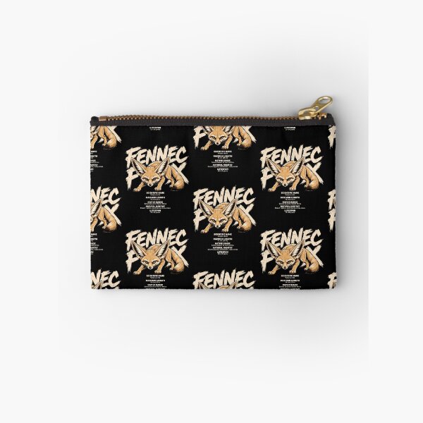 Item preview, Fierce Fennec Fox Illustration with Fun Facts designed and sold by rafaeltto.
