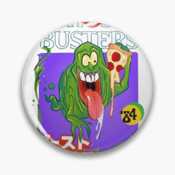 Item preview, Ghostbusters – Slimer Pizza Party Retro Design designed and sold by WATEKE.