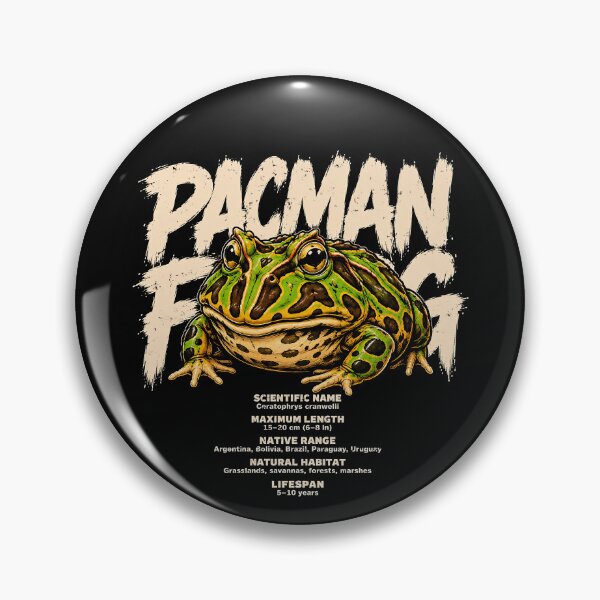 Item preview, Cute pacman frog illustration for animal lovers designed and sold by rafaeltto.