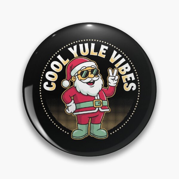 Item preview, Cool Yule Vibes Santa Claus Sunglasses Peace Sign Christmas designed and sold by TeNovaStudio ⭐⭐⭐⭐⭐.