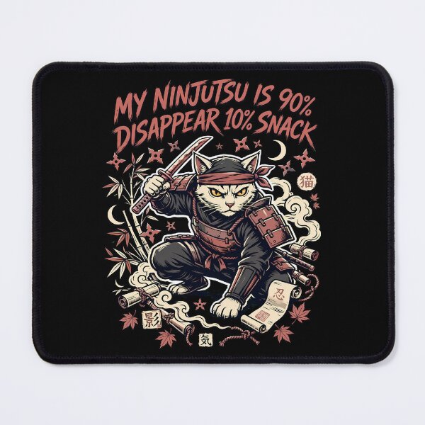 Item preview, My Ninjutsu Is Mostly Disappearing And Snacking designed and sold by Tong4130.