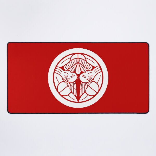 Item preview, Uesugi Kenshin Tobi-Suzume Crest Samurai Mon White Red / Japanese Crest  designed and sold by 戦国まーけっと SENGOKU MARKET.