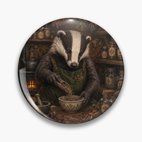 Item preview, The Badger’s Woodland Apothecary designed and sold by thewandswant.