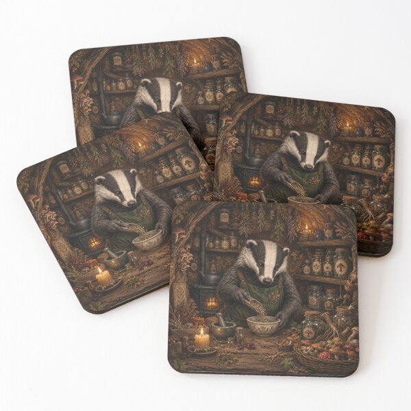 Item preview, The Badger’s Woodland Apothecary designed and sold by thewandswant.