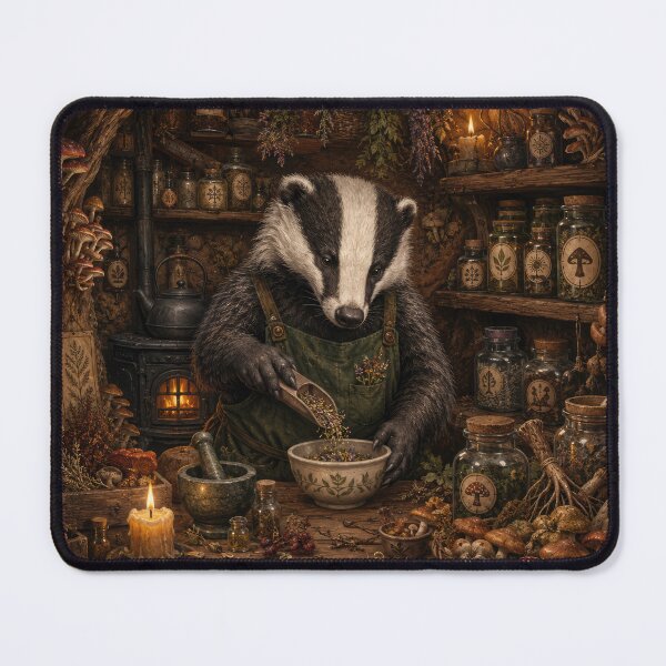 Item preview, The Badger’s Woodland Apothecary designed and sold by thewandswant.