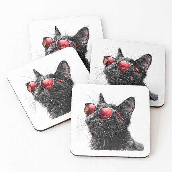 Item preview, Cat | Black & White Cat | Minimal Pet Aesthetic Art designed and sold by Mandayartstudio.