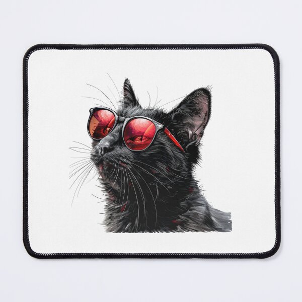 Item preview, Cat | Black & White Cat | Minimal Pet Aesthetic Art designed and sold by Mandayartstudio.