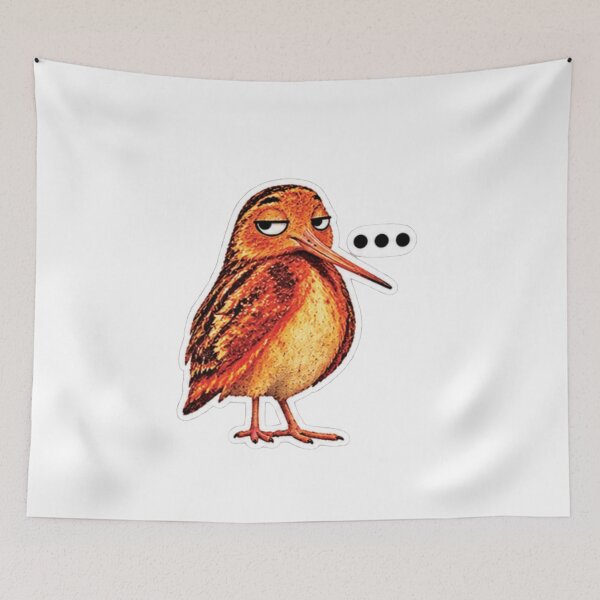 Item preview, A small bird that loves to talk but is content with laughter. designed and sold by Thegoldenline.