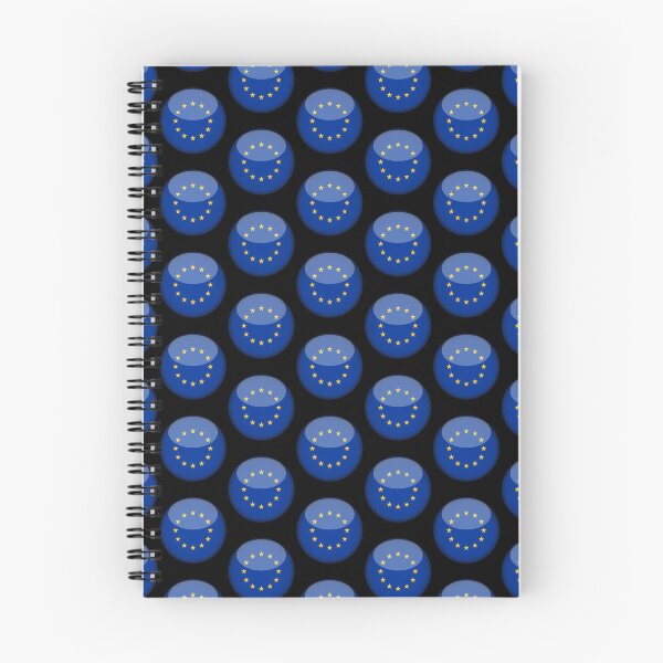 Item preview, European 3D Round Flag EU Union Pride Design designed and sold by yazdogs.