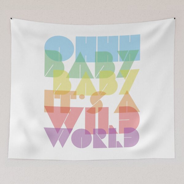 Item preview, Oh Baby It's a Wild World designed and sold by NiBi-Prints.