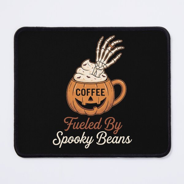 Item preview, Fueled By Spooky Beans Pumpkin Spice Skeleton Coffee Halloween designed and sold by TeNovaStudio ⭐⭐⭐⭐⭐.