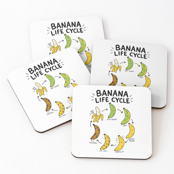 Item preview, Funny Banana Life Cycle Evolution designed and sold by MonkiFlipp.
