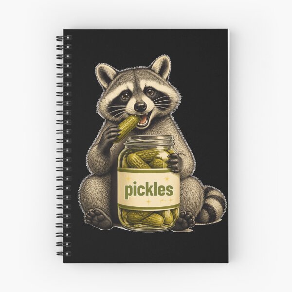 Item preview, Raccoon Eating Pickles designed and sold by AMCreatix.