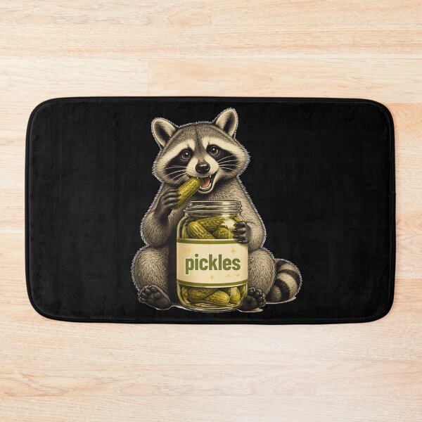 Item preview, Raccoon Eating Pickles designed and sold by AMCreatix.
