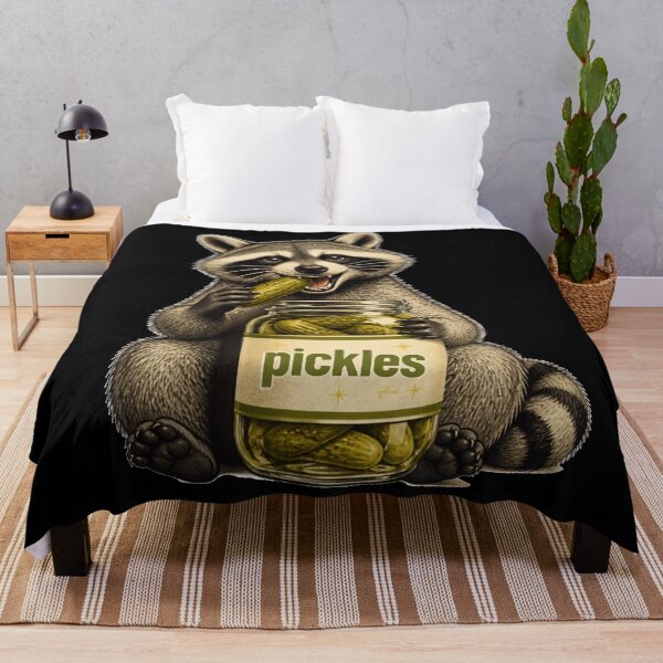 Item preview, Raccoon Eating Pickles designed and sold by AMCreatix.