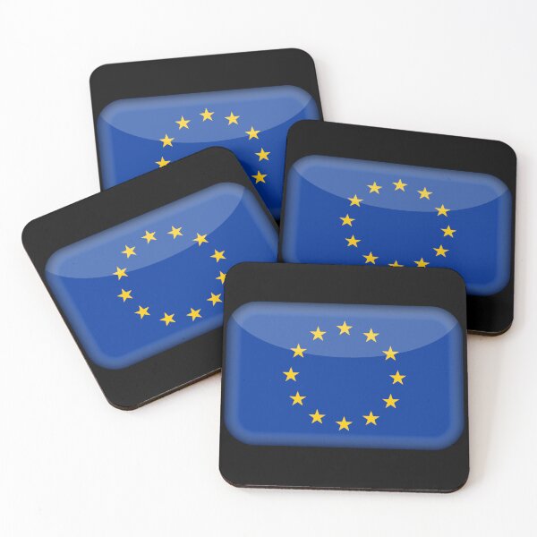 Item preview, European 3D Flag EU Union Pride Design designed and sold by yazdogs.