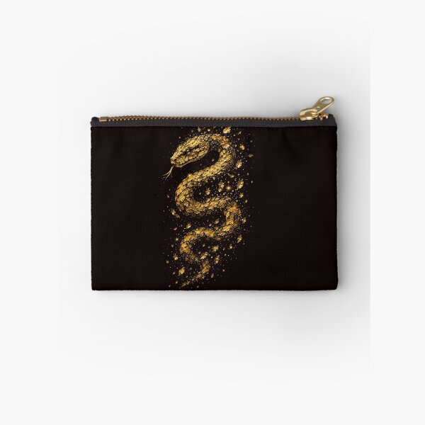 Item preview, Golden Snake Splatter Abstract Art designed and sold by GRFORA.