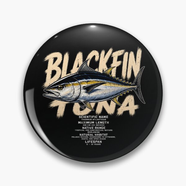 Item preview, Blackfin Tuna Vintage Illustration Design designed and sold by rafaeltto.
