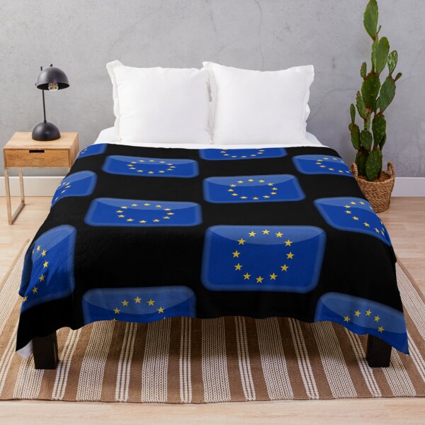 Item preview, European 3D Flag EU Union Pride Design designed and sold by yazdogs.