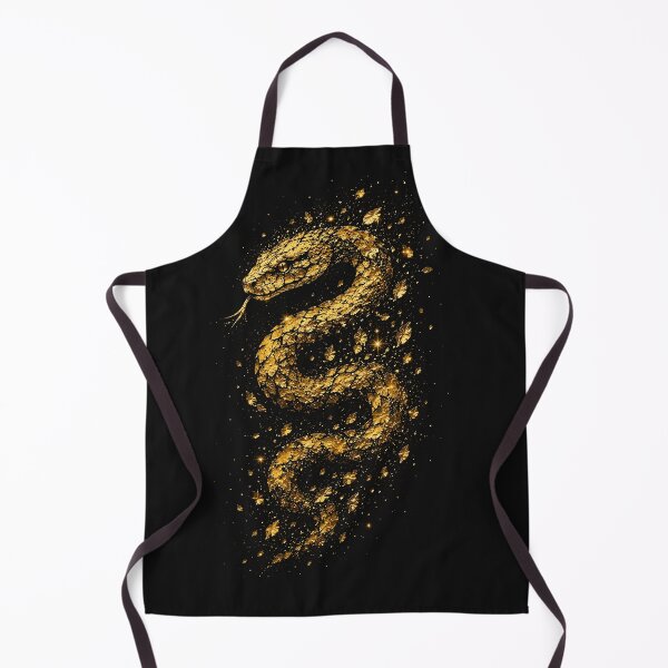 Item preview, Golden Snake Splatter Abstract Art designed and sold by GRFORA.