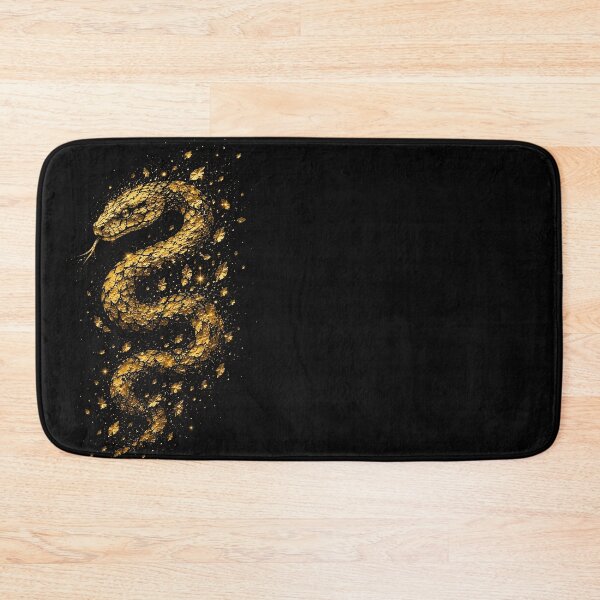 Item preview, Golden Snake Splatter Abstract Art designed and sold by GRFORA.