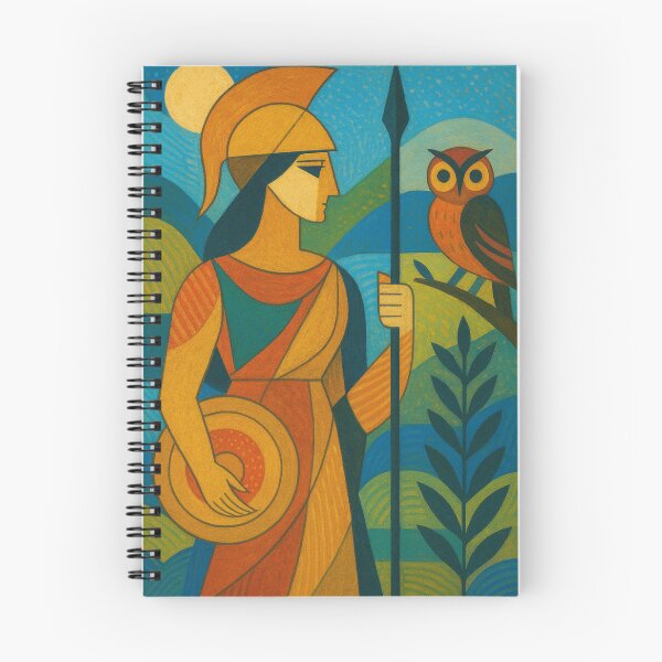 Item preview, Greek Goddess Athena Painting – A Tribute to Greek Mythology designed and sold by GalleryKauffeld.