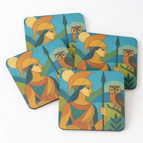 Item preview, Greek Goddess Athena Painting – A Tribute to Greek Mythology designed and sold by GalleryKauffeld.