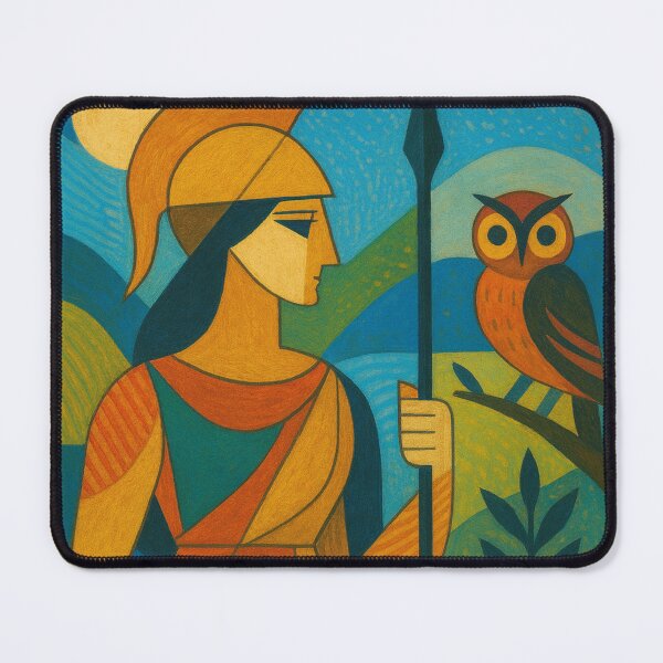 Item preview, Greek Goddess Athena Painting – A Tribute to Greek Mythology designed and sold by GalleryKauffeld.