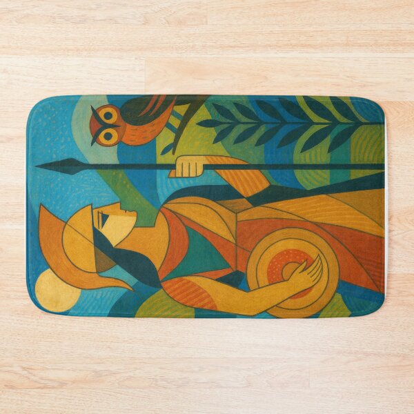 Item preview, Greek Goddess Athena Painting – A Tribute to Greek Mythology designed and sold by GalleryKauffeld.