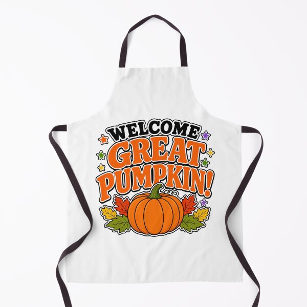 Item preview, Welcome Great Pumpkin Funny Halloween Retro  designed and sold by WeirdlyMild.