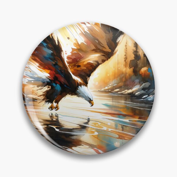 Item preview, Eagle Hunting designed and sold by RobertMartinArt.