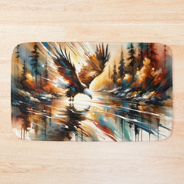 Item preview, Eagle Hunting designed and sold by RobertMartinArt.