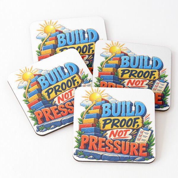 Item preview, Build Proof Not Pressure designed and sold by Mosslume Studio.