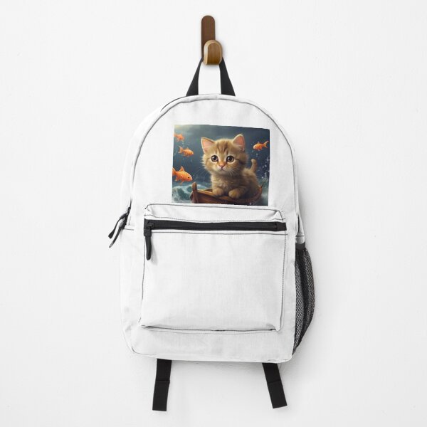 Item preview, A kitten sailing designed and sold by Designfs.