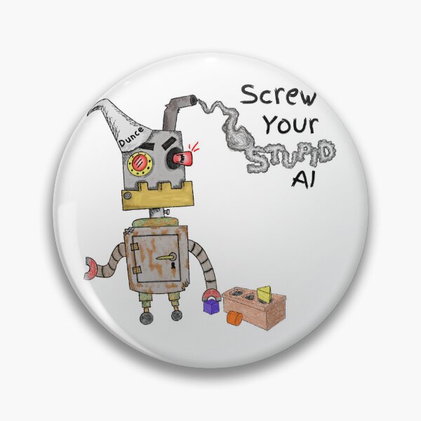 Item preview, Stupid AI designed and sold by Oh-Craft-IT.