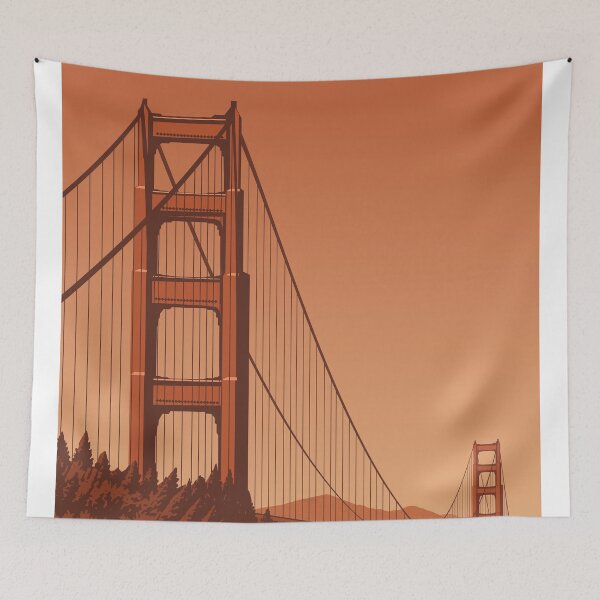 Item preview, San Francisco Golden Gate Bridge Vintage designed and sold by Zakaria Azis.