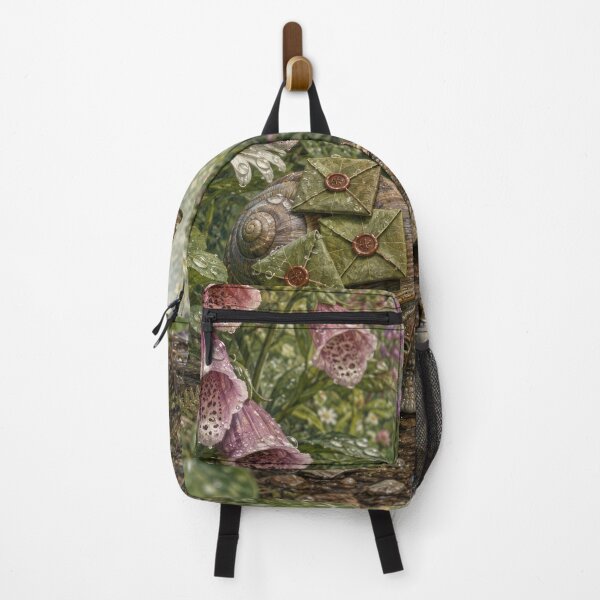 Item preview, The Woodland Snail Postman designed and sold by thewandswant.