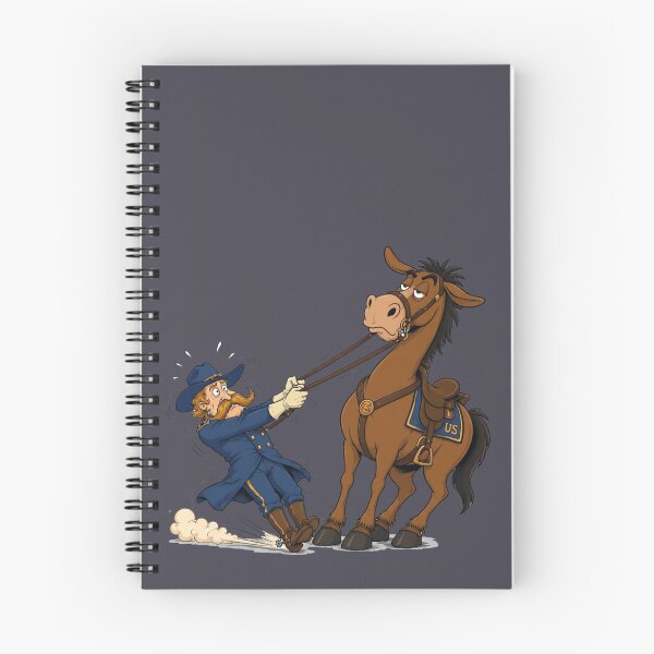 Item preview, "Whoa, Mule! Cavalry Soldier Struggle" designed and sold by MischiefFoundry.
