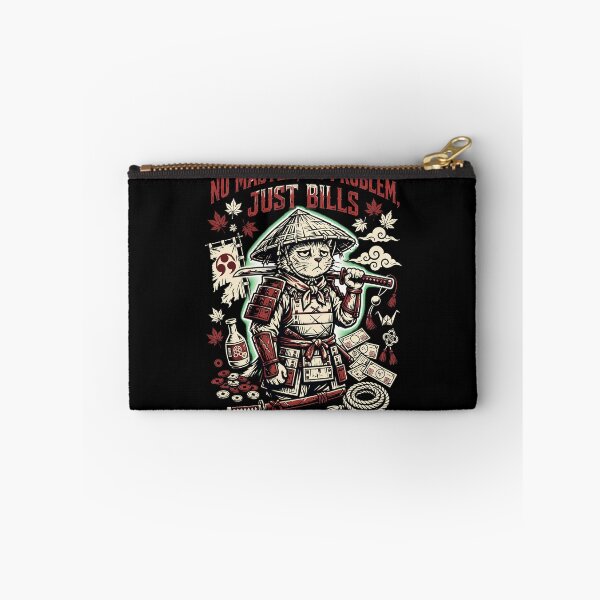 Item preview, No Master No Problem Just Bills Ronin Cat Warrior designed and sold by Tong4130.