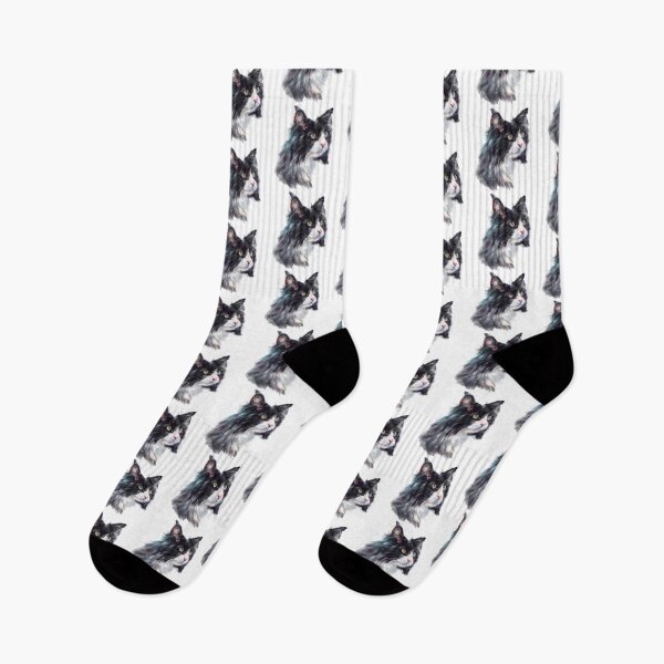 Item preview, Cat | Black & White Cat | Minimal Pet Aesthetic Art designed and sold by Mandayartstudio.
