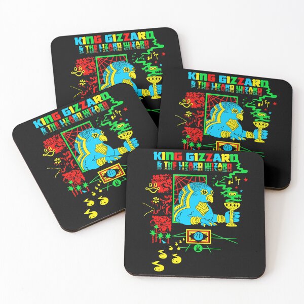 Item preview, Vintage Lizard Wizard Band King Albums Gizzard designed and sold by ArtShopNathani.