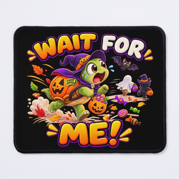 Item preview, Wait for Me Funny Halloween Turtle designed and sold by Yomere.