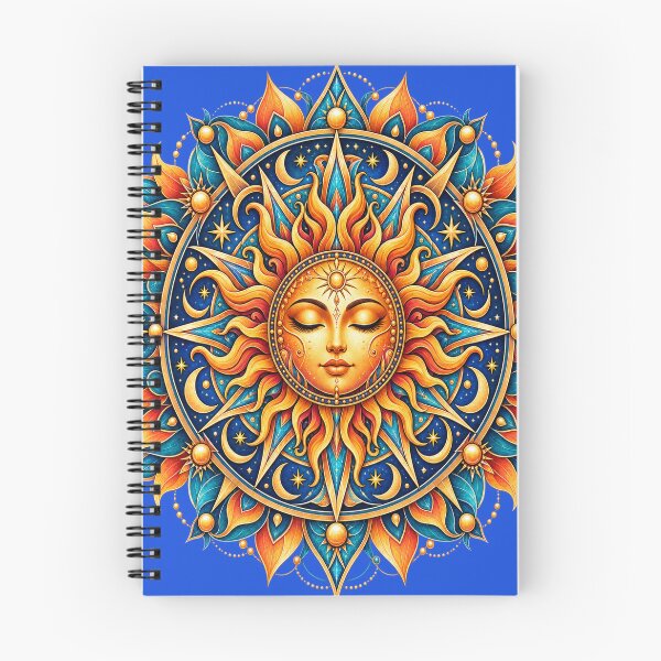 Item preview, Sun Mandala – Celestial Rays & Geometric Sacred Design designed and sold by Lumvero.