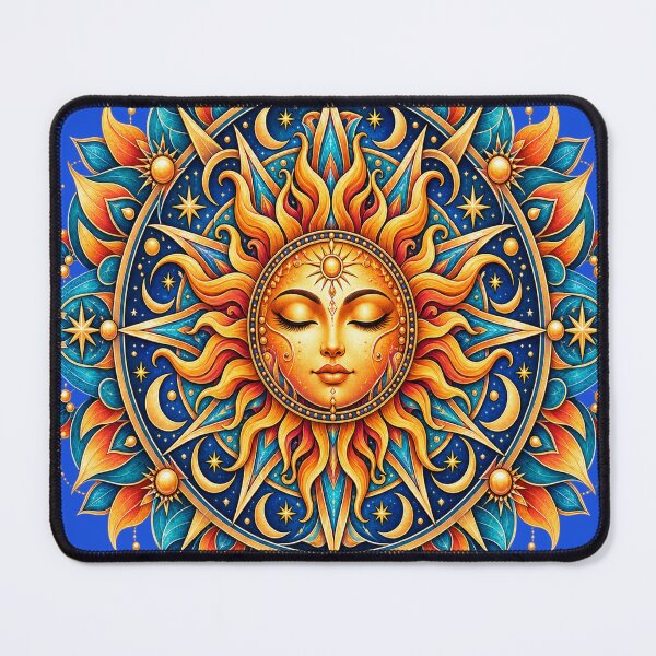 Item preview, Sun Mandala – Celestial Rays & Geometric Sacred Design designed and sold by Lumvero.