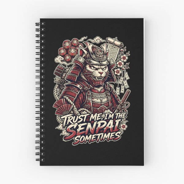 Item preview, Trust Me I’m The Senpai Sometimes Warrior Cat designed and sold by Tong4130.