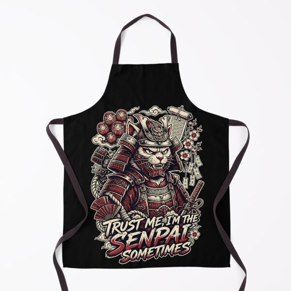 Item preview, Trust Me I’m The Senpai Sometimes Warrior Cat designed and sold by Tong4130.