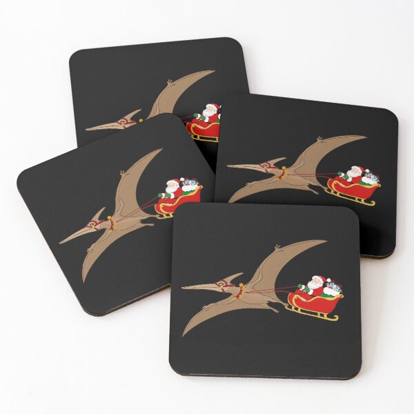 Item preview, Funny Pterodactyl Santa Christmas Adventure designed and sold by daphsam.