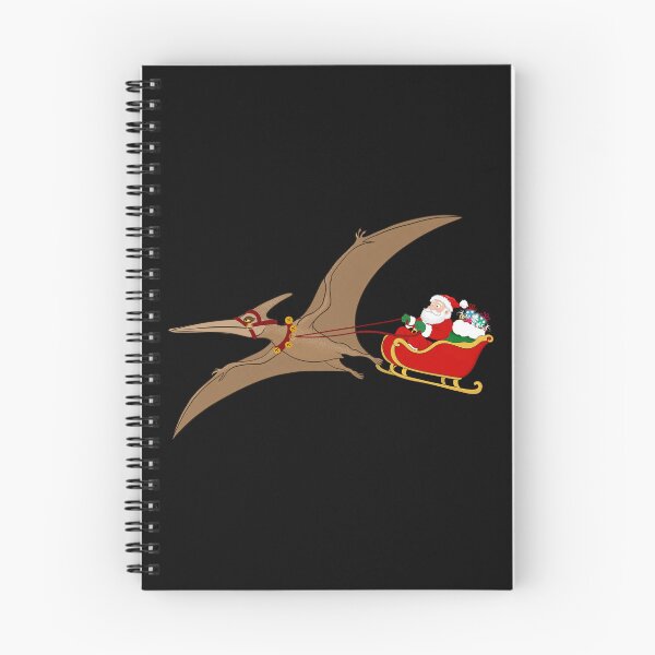 Item preview, Funny Pterodactyl Santa Christmas Adventure designed and sold by daphsam.